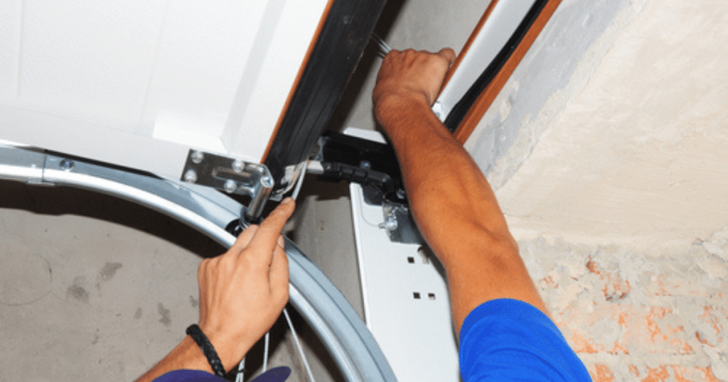 changing garage door cable

