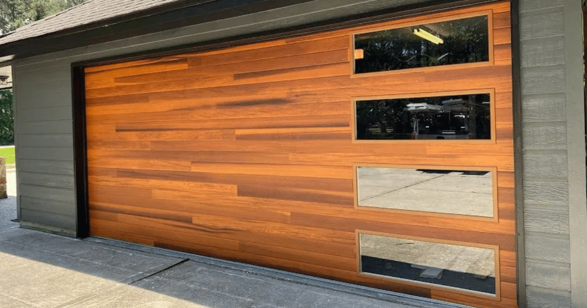 Modern Wood Garage Doors: A Guide to Stylish, Sustainable, and Secure ...